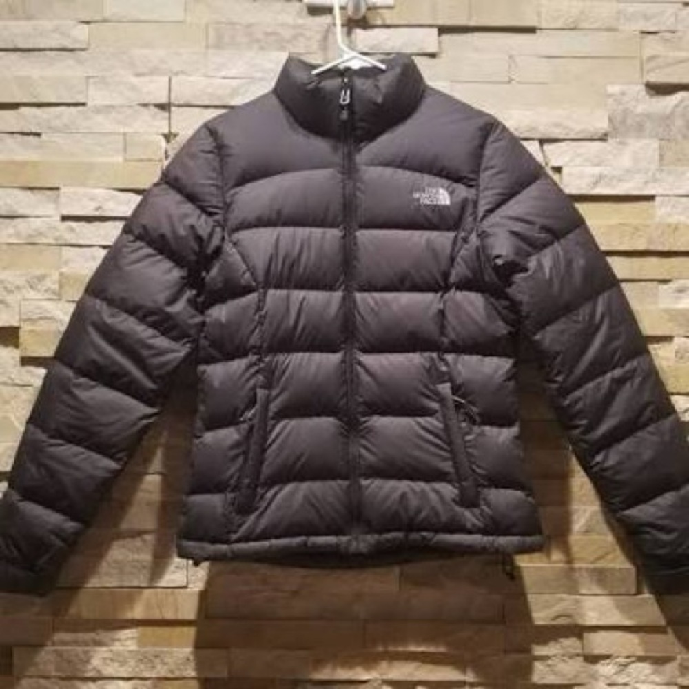 North Face Womens Black XS 700 Goose Down Puffer Jacket Coat Winter Ski Vintage